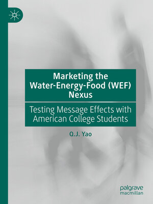 cover image of Marketing the Water-Energy-Food (WEF) Nexus